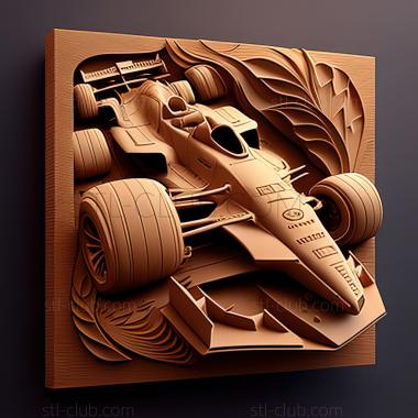 3D модель St F1 2002 игра (STL)